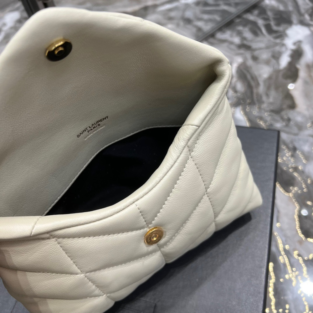 Saint Laurent Loulou Puffer Bag 18 cm