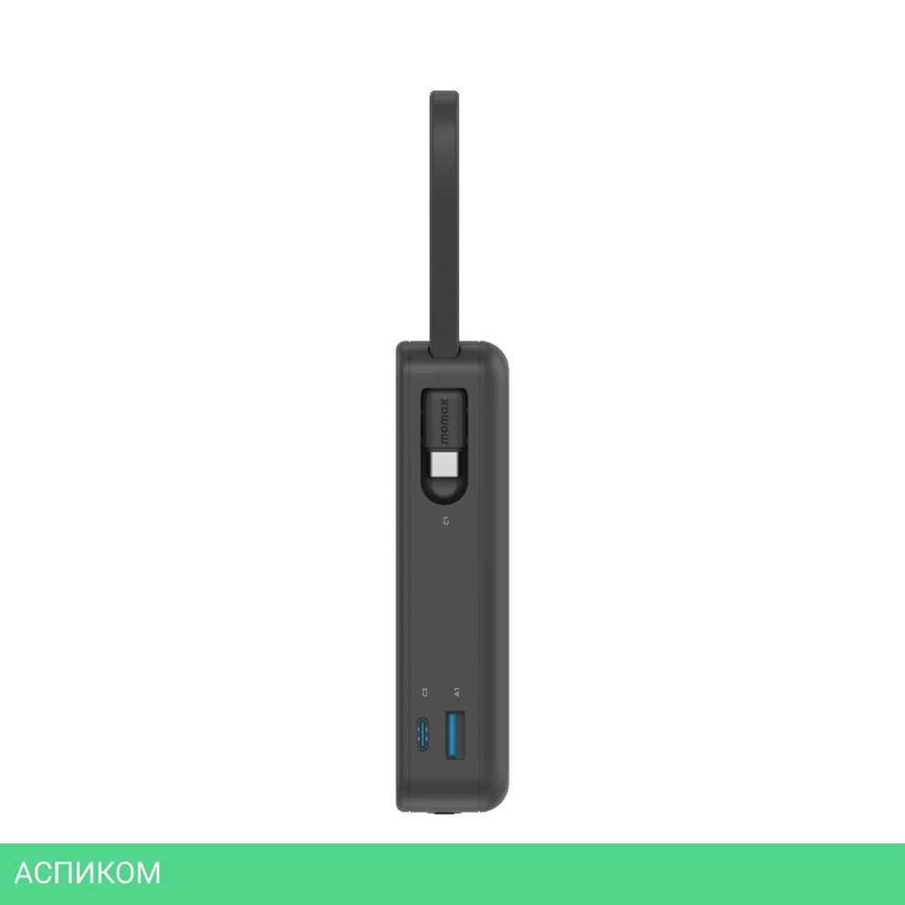 Портативное зарядное устройство Momax IP139 1-Power Vital+ Black (IP139D)