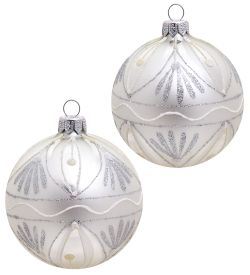 Элита НФШ-1205/2 Набор ел.украшений Шар 2шт «Соната» 80 мм