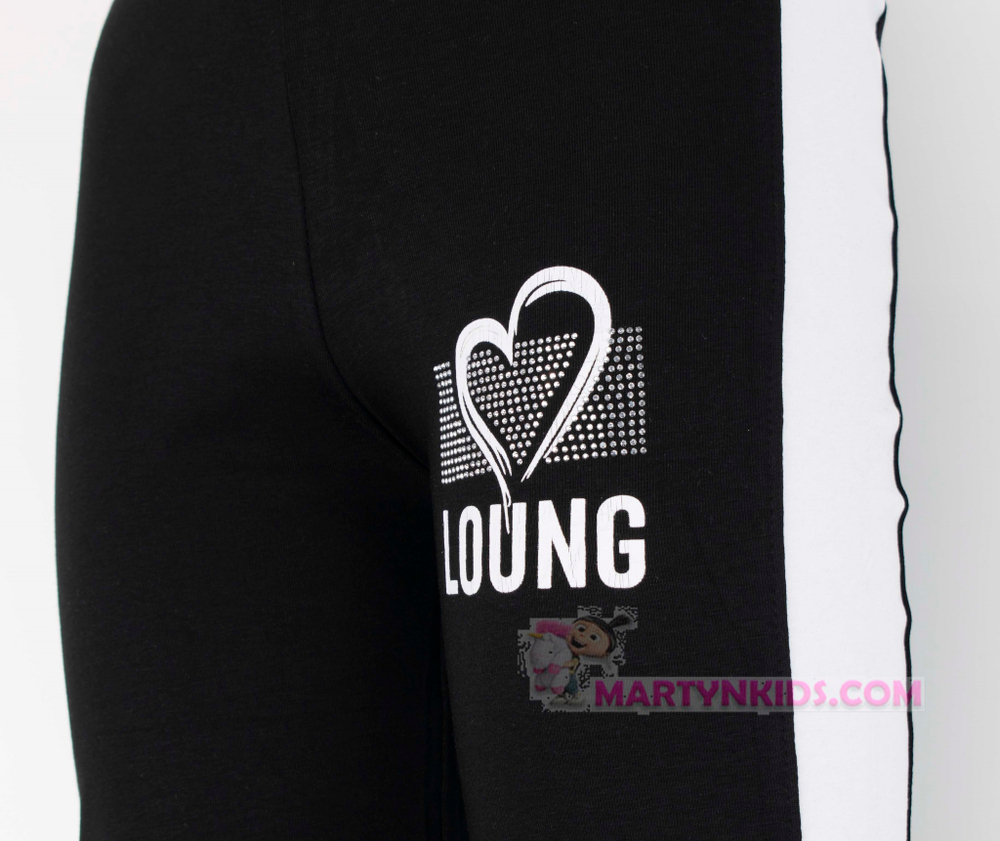 лосины утепленные LOVELOUNGE красивый пояс 3665