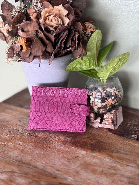 Бифолд кошелек из кожи питона WA-247