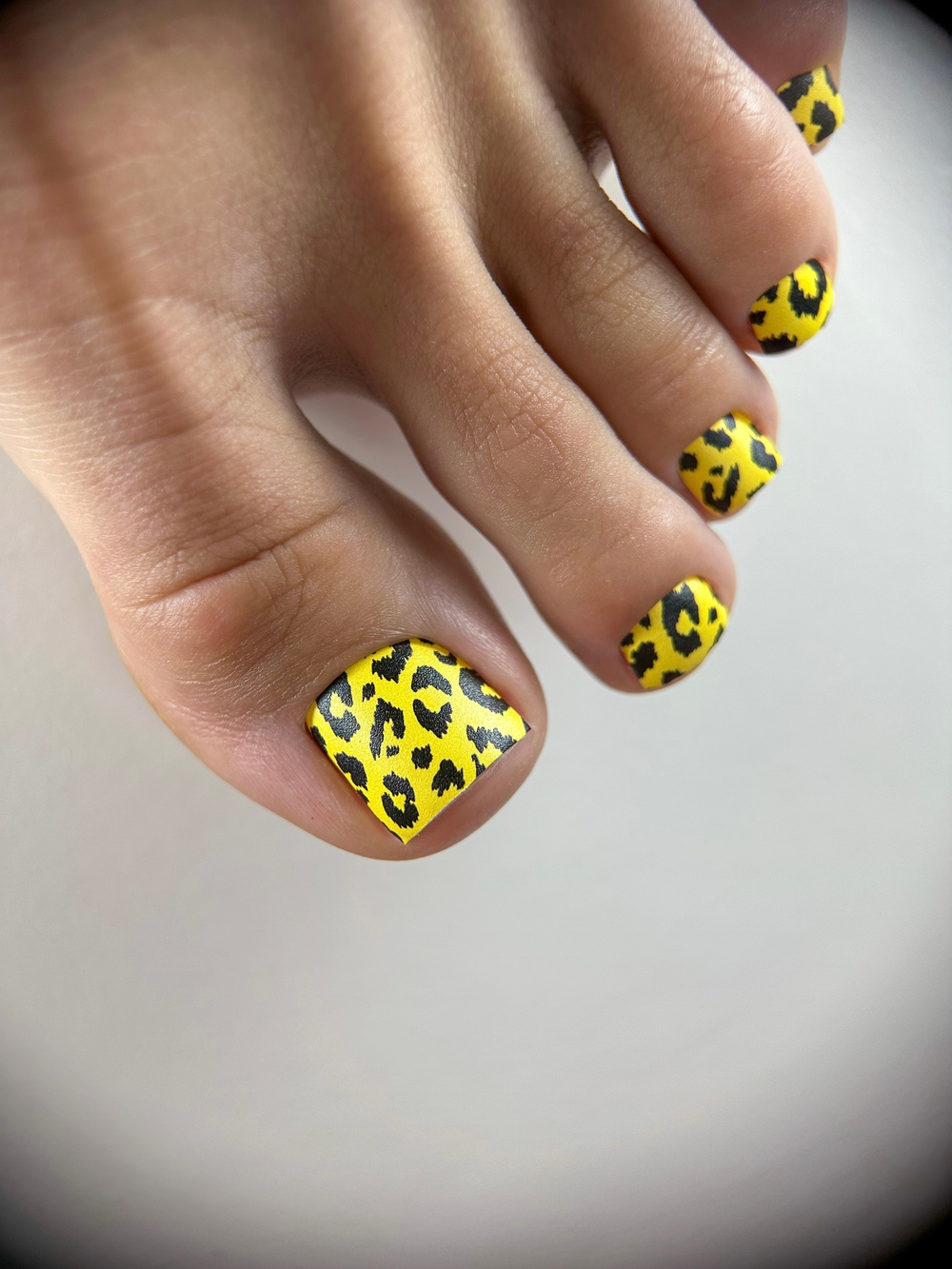 Crazy Manic Плёнки для ногтей для педикюра leopard safari p