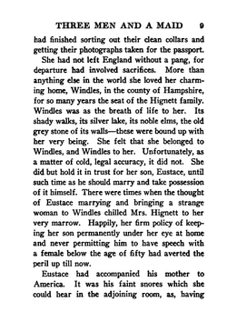 Three Men and a Maid | Pelham Grenville Wodehouse