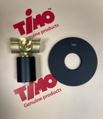 Смеситель встроенный с гигиеническим душем Timo Anni (2789/03SM) черный