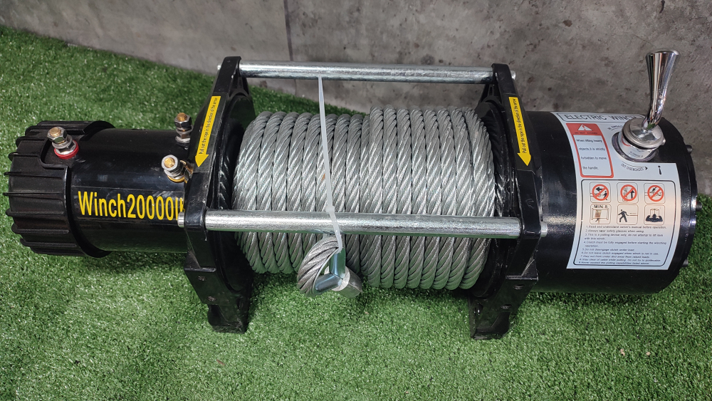 Лебедка 20000 LBS метал 12-вольт