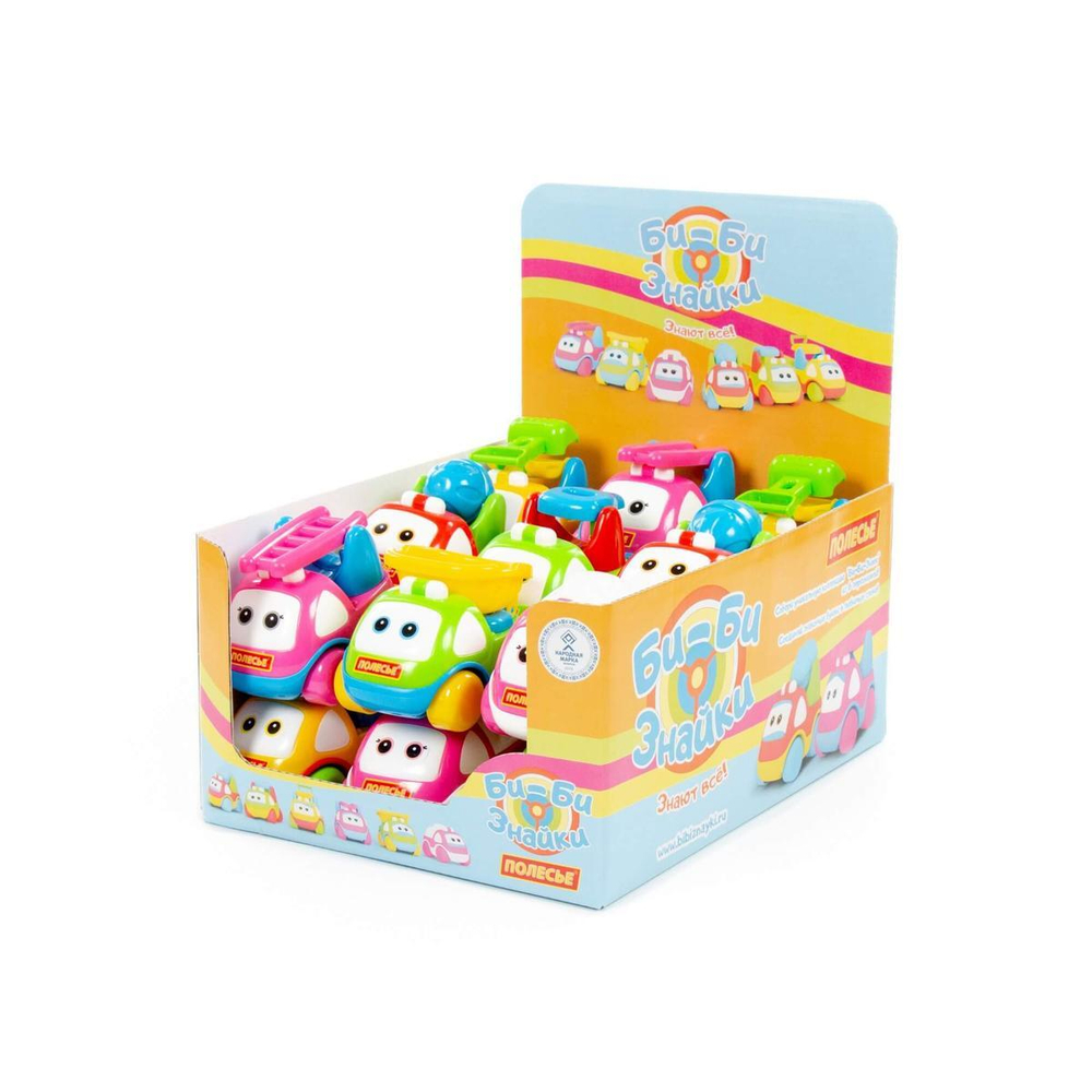 Машина "Би-Би-Знайка" в пакете (Полесье)