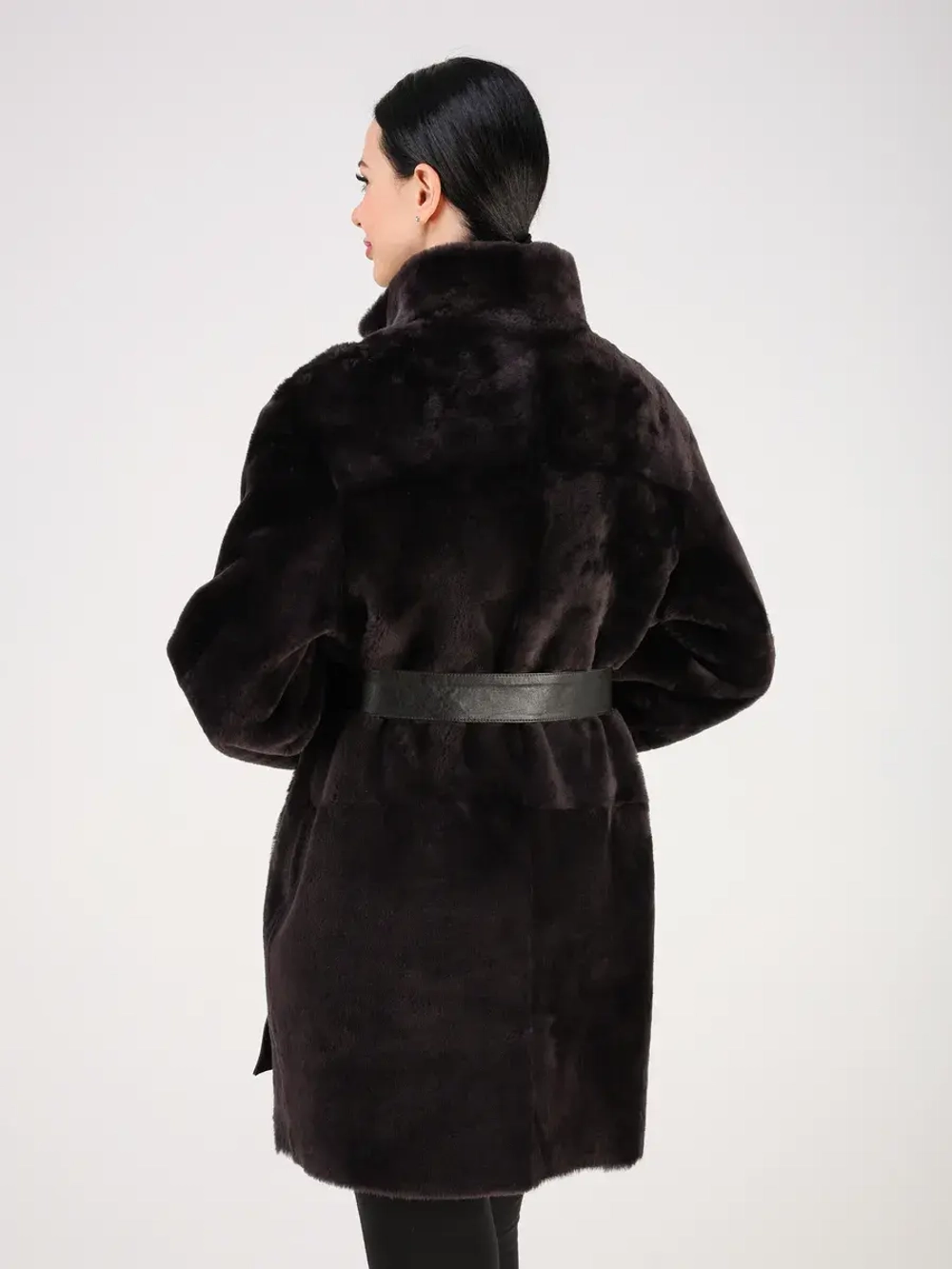 Дубленка зимняя шуба натуральная двухсторонняя