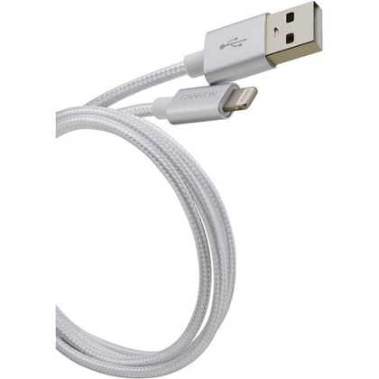 USB cable Lightning светящийся голос.упр. gray Full Power