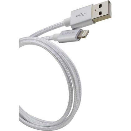 Кабель USB/Lightning светящийся голос.упр. Full Power grey