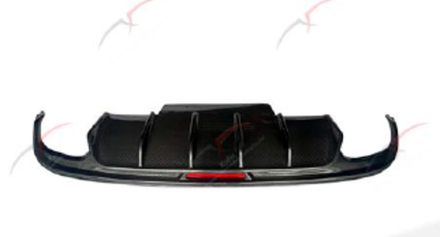 Карбоновый диффузор для Jaguar XF 2016-2020 Ягуар