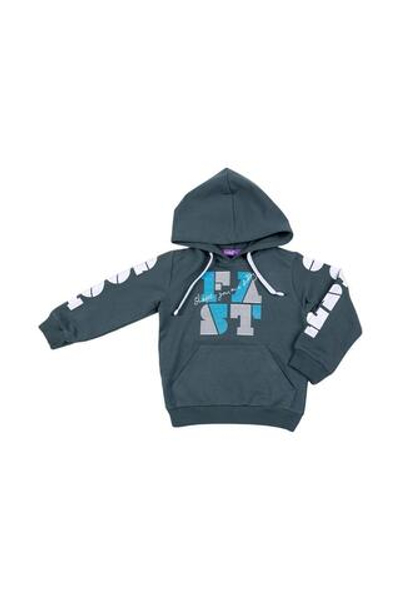 Толстовка (пуловер) для мальчика 00790_BAT темно-зеленый р.122