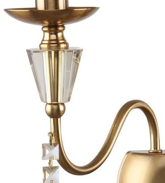 Светильник настенный 2*Е14 1053/05/02W бронза Grace Stilfort