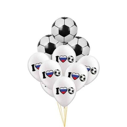 Фонтан из шаров "Футбол"