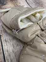 Комбинезон-трансформер (2в1) Модель: 025 "Облачка" (ИП Петрова Г.Г.) (Цвет: Оливковый, Размер: 74-80)