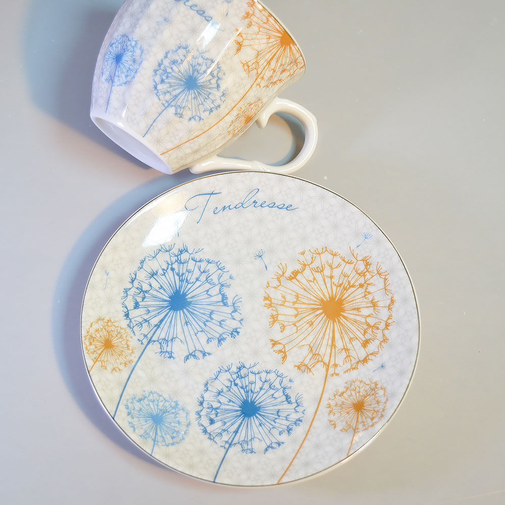 Чайный набор 12 предметов 220мл на подставке (00110591)