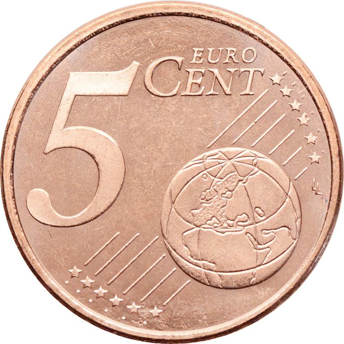 5 евроцентов 2017 Испания (5 euro cent)