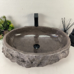 Раковина из мрамора Erozy Grey EM-64985 64*44*16 0888