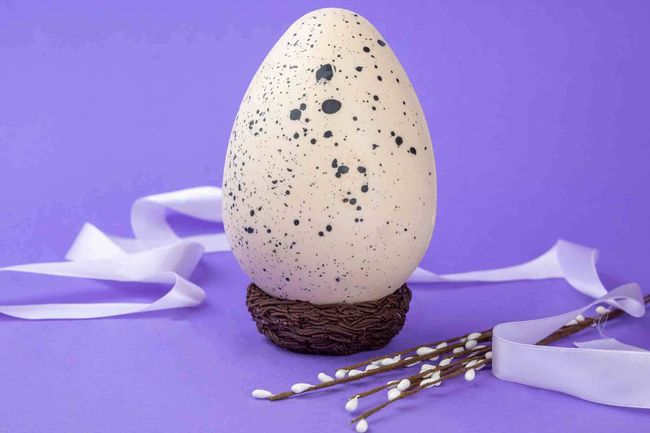 Пасхальное шоколадное яйцо «Перепелиное чудо», 600 г