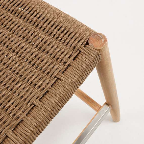 Барный стул Glynis, 77 см, массив эвкалипта