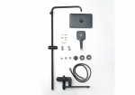 Душевая система Aquatek НИКА AQ2840MB черная матовая