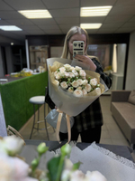 Букет из кустовых роз