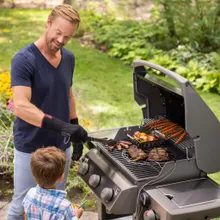 Газовый гриль Weber Spirit II Е-320 GBS, 4 горелки, чёрный