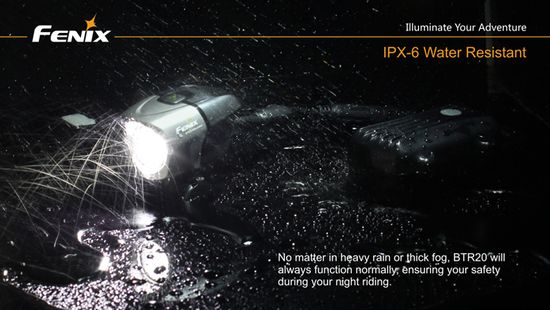 Велосипедный фонарь-фара Fenix BTR20, 800 люмен