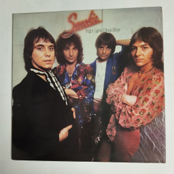 Винтажная виниловая пластинка LP Smokie Bright Lights And Back Alleys (UK 1977)