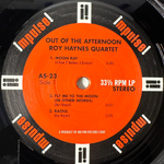 Roy Haynes Quartet ‎– Out Of The Afternoon (Германия 2007г.)