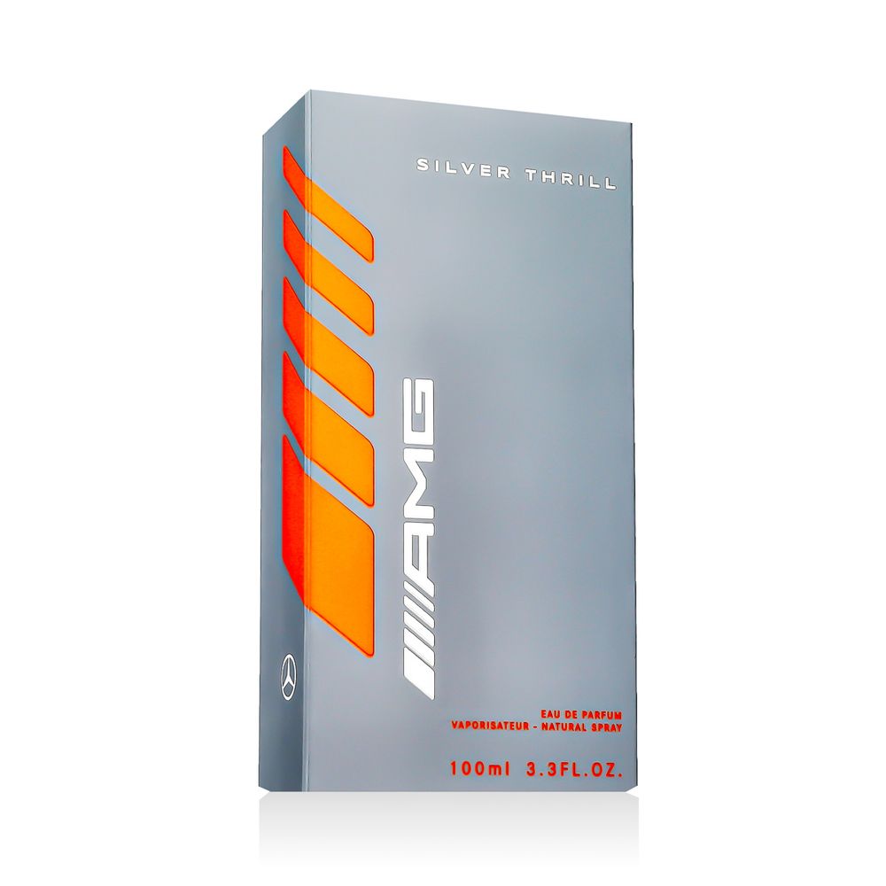 Mercedes-Benz AMG Silver Thrill Eau De Parfum Refillable 100 ml (man)