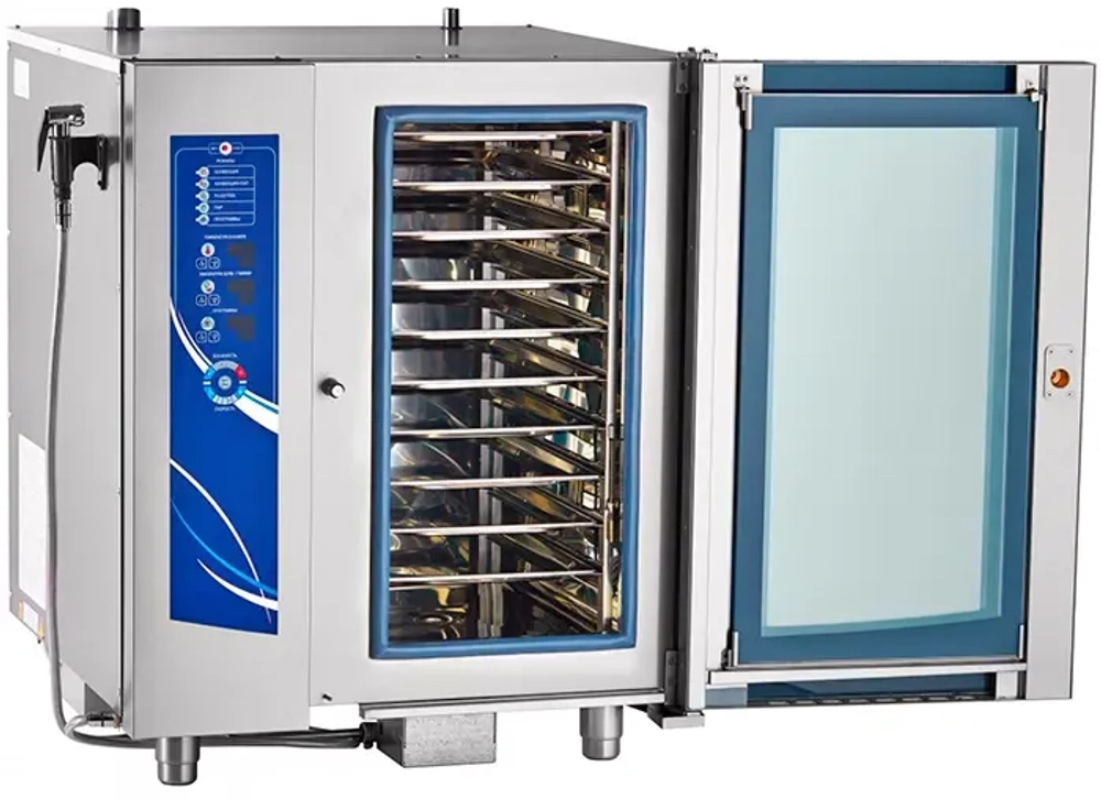 Пароконвектомат Abat ПКА 10-1/1ПМ2-01 (автоматическая мойка)