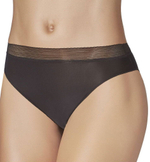 Трусики-слип со средней линией талии Delight Trim (Размер: M) (Цвет: черный)