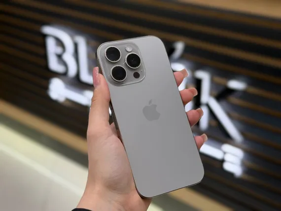 Б/У Телефон Apple IPhone 16 Pro 128Gb Natural Titanium 96% (JPQXDH9CFK)