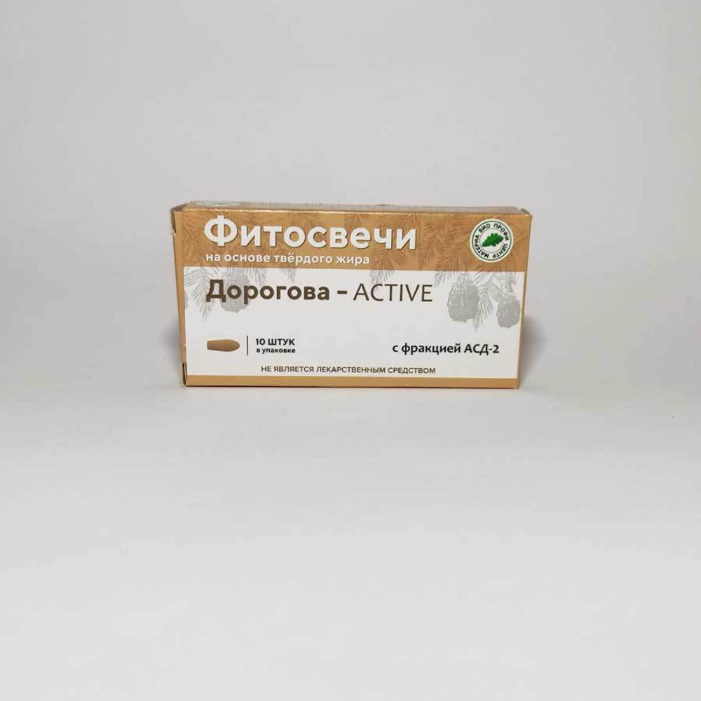 Фото Фитосвечи "Дорогова" с фракцией АСД-2 ACTIVE-adonnis.ru