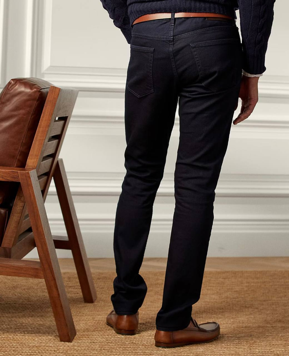Slim Fit Stretch Jean – мужские узкие джинсы из японского денима от Ralph Lauren