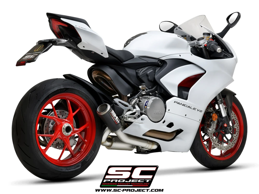 Выхлопная система SC-Project 2-1 Half-system, CR-T M2 carbon
