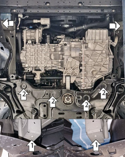 Защита для GAC GS4 (2024-) MOTODOR.77806