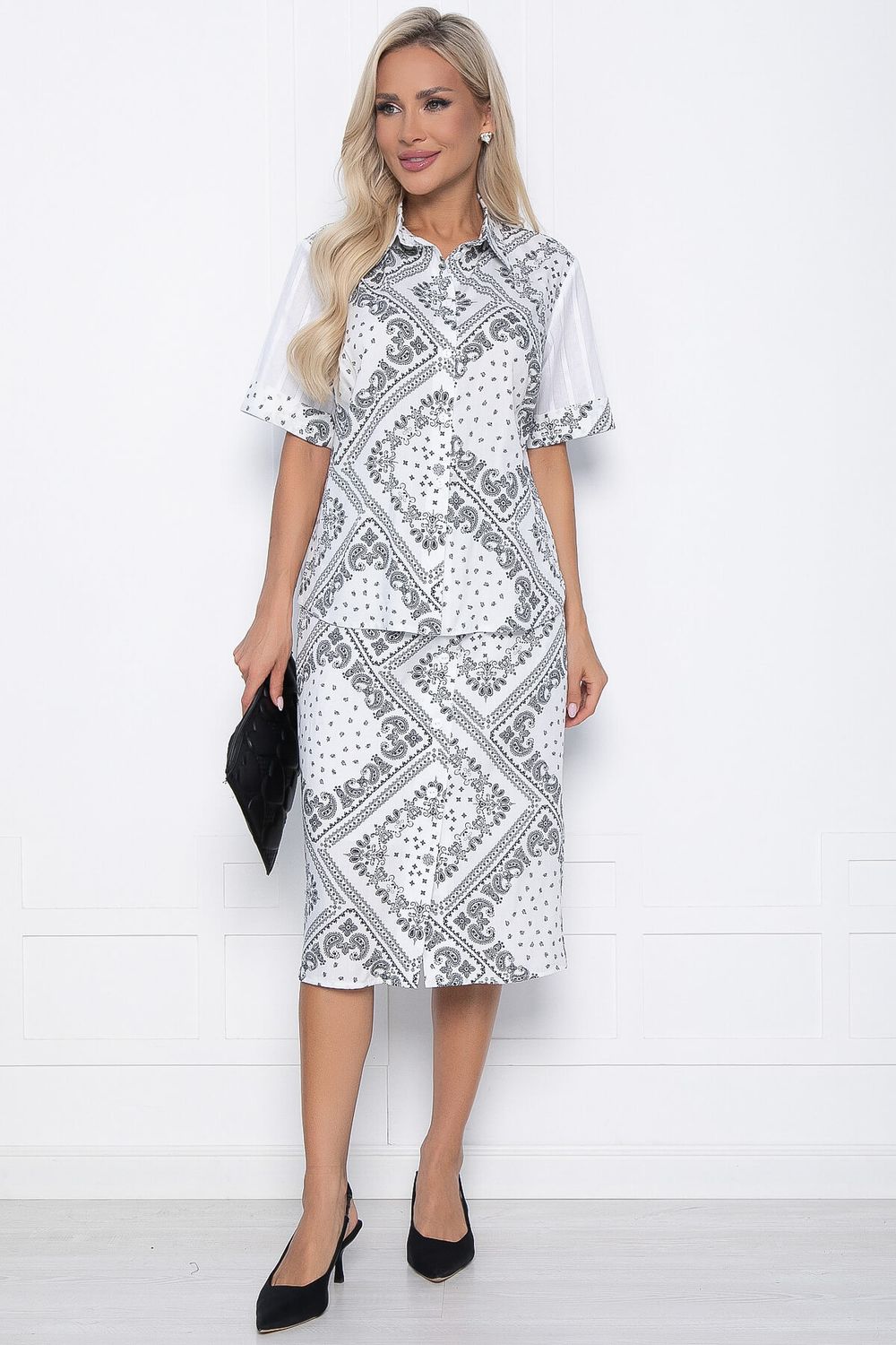 Костюм Раиса (молочный) К11043 LT Collection