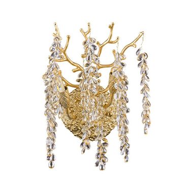 Бра 2*G9 3134/01 AP-2 золото Salice Divinare