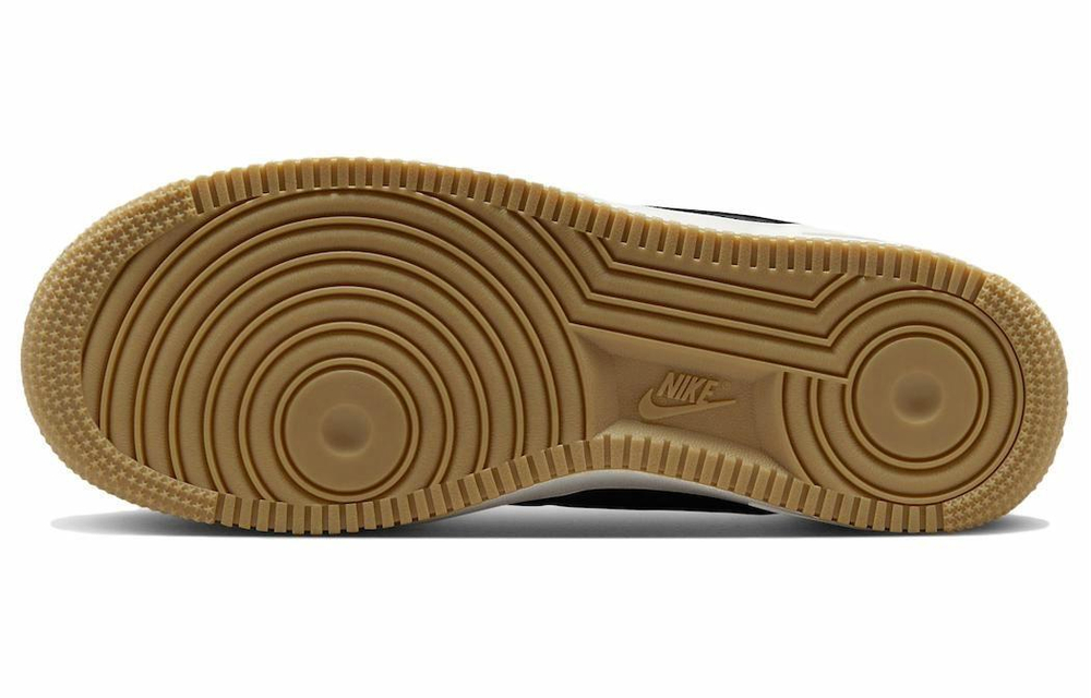 Кроссовки Nike Air Force 1 Black Ostrich (Женская размерная сетка)