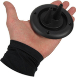 Пыльник для 2-х боуденов, Ø накладки 105 мм, черный