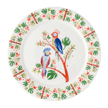 Тарелка 21см Parrot Liberty Jones Birds of Paradise