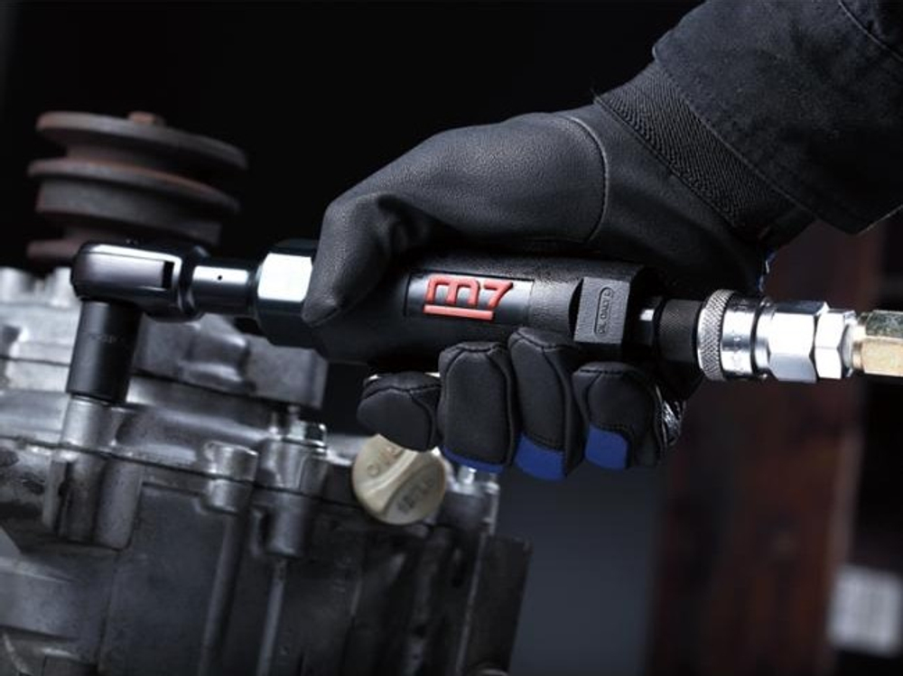 Гайковерт пневматический MIGHTY SEVEN NE-451R трещотка 1/2", 30 нм, укороченная