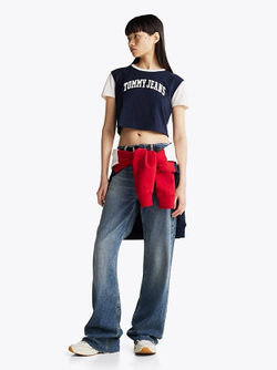 Футболка женская TOMMY JEANS TJW REG CRP VARSITY