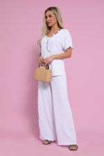 Костюм Свободный вечер НЬЮ (белый) К12668-15 LT Collection