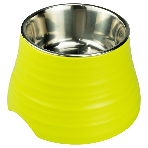 Миска SuperDesign для собак меламиновая 350 мл, лайм