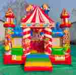 Коммерческий надувной  батут " Цирковой" 7*4*4,5м