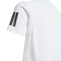 Детская теннисная футболка Adidas Club Tennis 3-Stripes - white