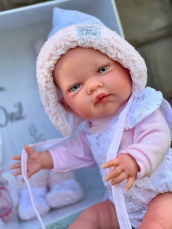 Кукла Реборн Nines 45см Rubi Girl виниловая (N0237)