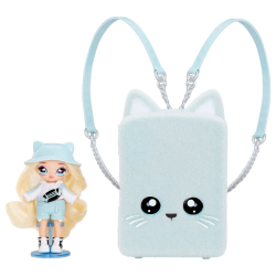 На! На! На! Сюрприз — синий рюкзак Khloe Kitty + модная мини-кукла 592341 / артикул   587170 592341  / GTIN 035051592334